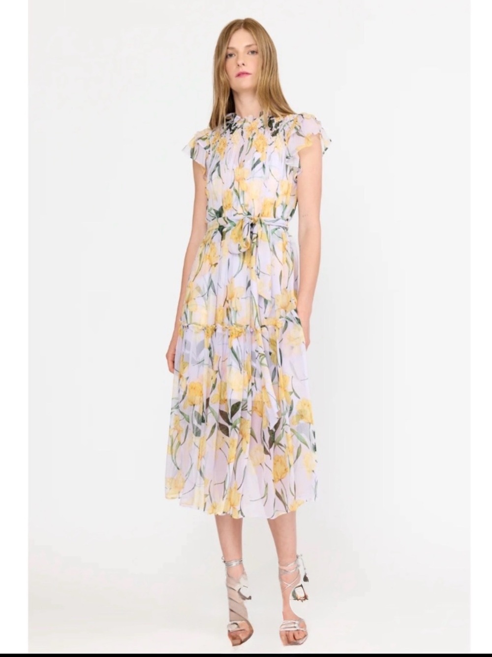 Christy Lynn  Vera Dress - Lilac Florette
